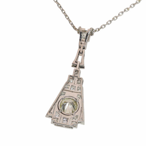 Art déco - Pendentif en platine et diamants 58 Facettes 26107-0277