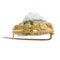 Broche porte-photo camée victorien en or jaune 18K, vers 1870 58 Facettes 26127-0262
