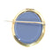 Broche porte-photo camée victorien en or jaune 18K, vers 1870 58 Facettes 26127-0262