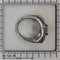 55 Bague en platine avec émeraude et diamants 58 Facettes 26155-0112