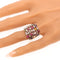 58 Bague harem sept rangs en or jaune, diamants et pierres 58 Facettes 26177-0203