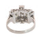 59 Bague Art déco belge en platine et diamants 58 Facettes 26203-0045