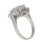 59 Bague Art déco belge en platine et diamants 58 Facettes 26203-0045