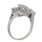 59 Bague Art déco belge en platine et diamants 58 Facettes 26203-0045