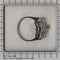 59 Bague Art déco belge en platine et diamants 58 Facettes 26203-0045