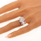 59 Bague Art déco belge en platine et diamants 58 Facettes 26203-0045