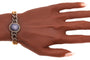 Léon Gariod - Bracelet victorien en or jaune, argent, saphir étoilé et diamants 58 Facettes 26211-0077