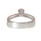 53 Bague solitaire circa 1970 en or blanc 18K et diamant 58 Facettes 26232-0163