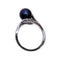 50 Bague toi et moi en or blanc et perles 58 Facettes 330097714