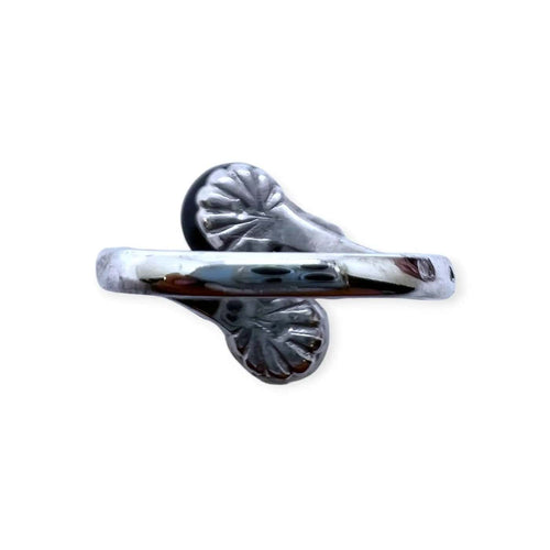 50 Bague toi et moi en or blanc et perles 58 Facettes 330097714
