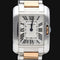 Cartier Tank Anglaise - Montre en or rose et acier 58 Facettes MT47472