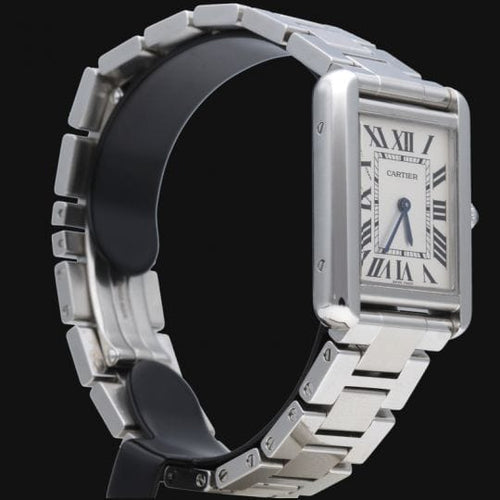 Cartier Tank Solo - Montre en acier 58 Facettes MT47631