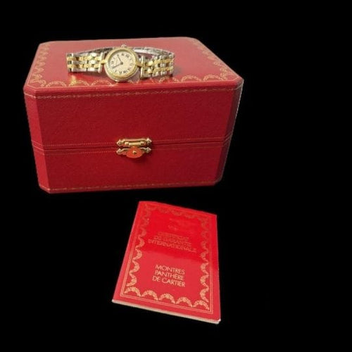 Cartier Panthère - Montre en or jaune et acier 58 Facettes MT47809