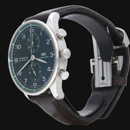 IWC Portugieser - Montre chronographe en acier 58 Facettes MT47915