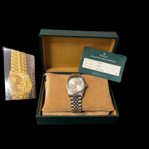 Rolex Datejust 36 - Montre en acier et or blanc 58 Facettes MT46908