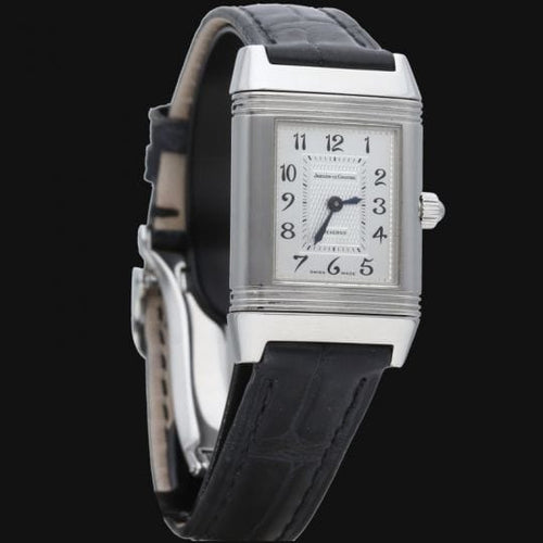 Jaeger-LeCoultre Reverso Duetto - Montre en acier 58 Facettes MT47770