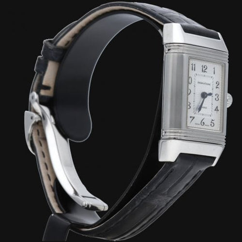 Jaeger-LeCoultre Reverso Duetto - Montre en acier 58 Facettes MT47770