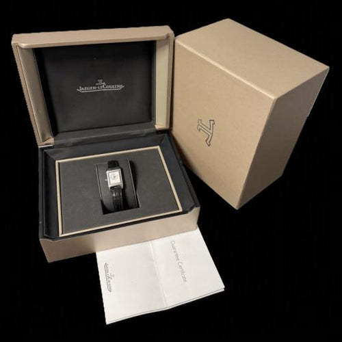 Jaeger-LeCoultre Reverso Duetto - Montre en acier 58 Facettes MT47770