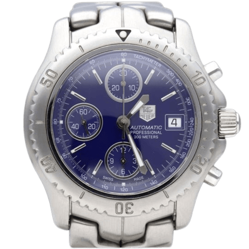 TAG Heuer Link - Montre chronographe en acier