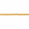 Collier maille gourmette en or jaune 58 Facettes 5416541CN
