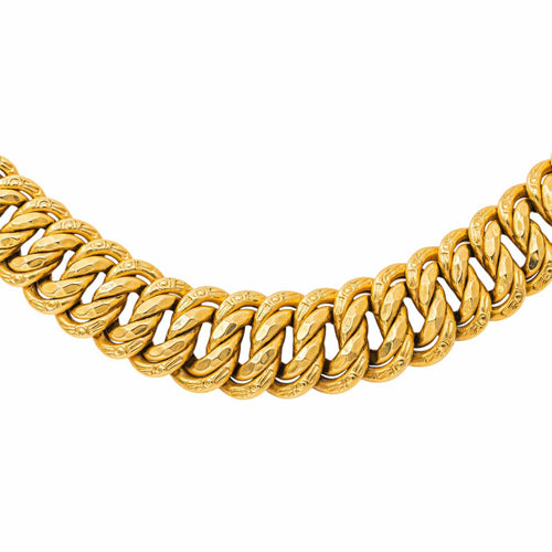 Collier maille américaine en or jaune 58 Facettes 5444908CN