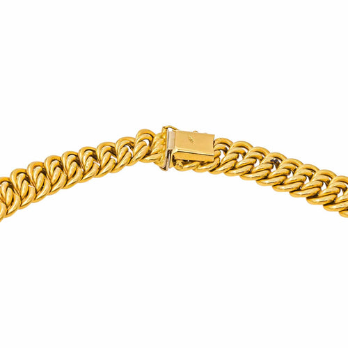Collier maille américaine en or jaune 58 Facettes 5444908CN