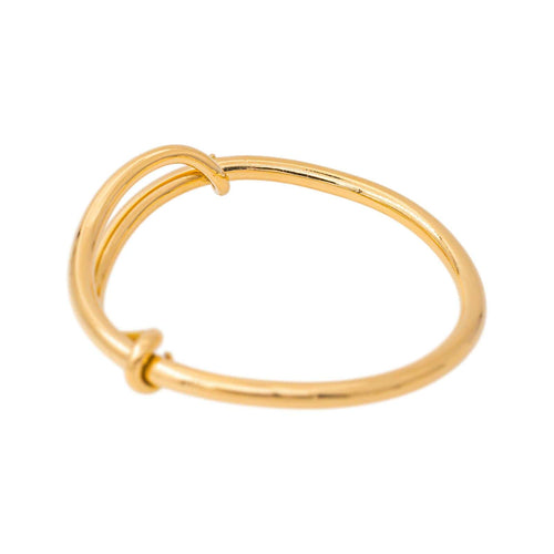 Bracelet jonc en or jaune 58 Facettes 5445226CN