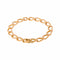 Bracelet maille gourmette en or rose 58 Facettes 5524015CN
