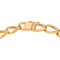 Bracelet maille gourmette en or rose 58 Facettes 5524015CN