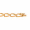 Bracelet maille gourmette en or rose 58 Facettes 5524015CN