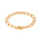 Bracelet maille gourmette en or rose 58 Facettes 5524015CN