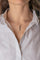 Collier maille forçat en or blanc et diamants 58 Facettes 5583862RV