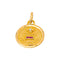 Augis - Pendentif médaille en or jaune, rubis et diamant 58 Facettes 5741765CN