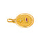 Augis - Pendentif médaille en or jaune, rubis et diamant 58 Facettes 5741765CN
