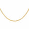Collier maille gourmette en or jaune 58 Facettes 5751472CN