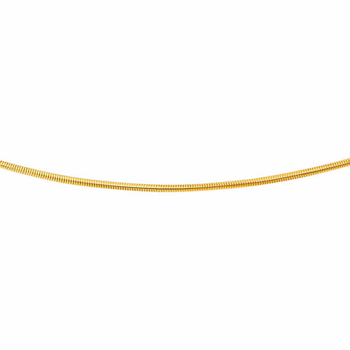 Collier maille serpent en or jaune 58 Facettes 5765889CN