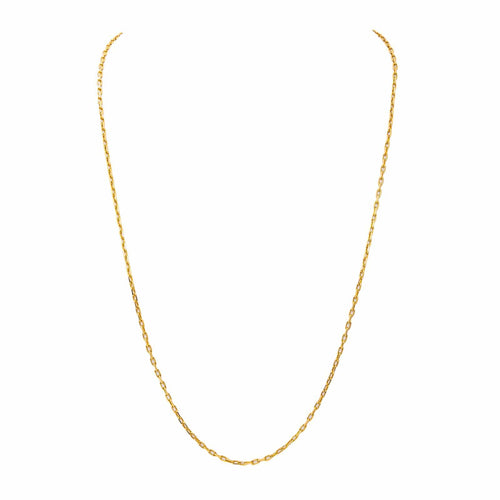 Collier maille forçat en or jaune 58 Facettes 5766177CN