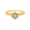 53 Marguerite - Bague en or jaune et diamants 58 Facettes 5779013CN