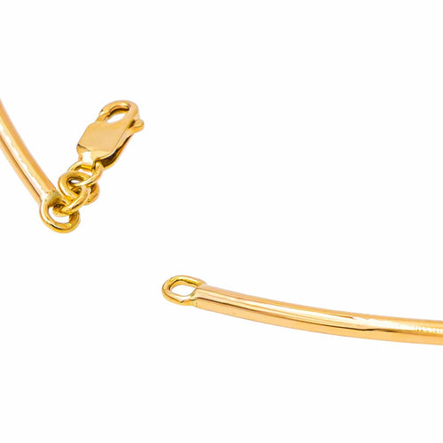 Collier rigide en or jaune 58 Facettes 5780679CN