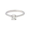 47 Bague solitaire en or blanc et diamant 58 Facettes 5898455RV