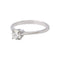 47 Bague solitaire en or blanc et diamant 58 Facettes 5898455RV