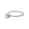 47 Bague solitaire en or blanc et diamant 58 Facettes 5898455RV