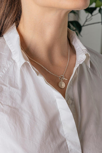 Hermès Ex-Libris - Collier maille forçat en argent 58 Facettes 5938730RV