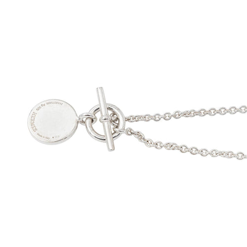Hermès Ex-Libris - Collier maille forçat en argent 58 Facettes 5938730RV