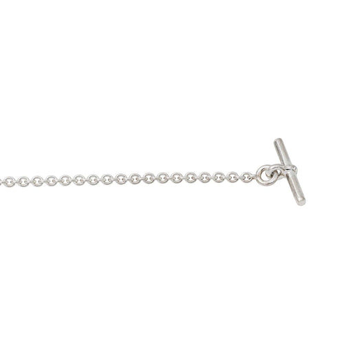 Hermès Ex-Libris - Collier maille forçat en argent 58 Facettes 5938730RV
