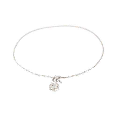 Hermès Ex-Libris - Collier maille forçat en argent 58 Facettes 5938730RV