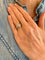 50 Bague Art déco en platine et diamants 1,10 carat 58 Facettes BD223
