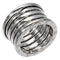 54 Bvlgari B.Zero1 XXe anniversaire - Bague cinq rangs en or blanc 58 Facettes rm3p1t43eg