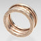 55 Bvlgari B.Zero1 - Bague trois rangs en or rose 18K 58 Facettes releonypxq
