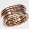 55 Bvlgari B.Zero1 - Bague trois rangs en or rose 18K 58 Facettes releonypxq